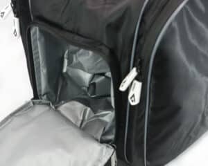 Karakal Pro Tour 12 Racket Bag – high-capacity squash bag with multiple compartments, available at CGSquash.