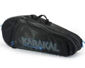 Karakal Pro Tour 4 Racket Bag – compact squash bag for up to 4 rackets with accessory pockets, available at CGSquash.