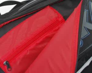 Karakal Pro Tour 4 Racket Bag – compact squash bag for up to 4 rackets with accessory pockets, available at CGSquash.