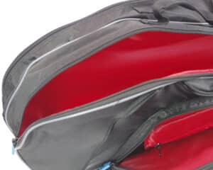 Karakal Pro Tour 4 Racket Bag – compact squash bag for up to 4 rackets with accessory pockets, available at CGSquash.