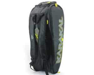Karakal Pro Tour 9 Racket Bag – durable squash bag with room for up to 9 rackets, available at CGSquash.