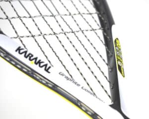 Karakal Raw 120 squash racket – lightweight 120g performance frame with excellent power and control, available at CGSquash.