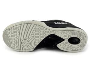 Karakal ProLite Black court shoes – lightweight indoor shoe offering comfort, breathability, and grip, available at CGSquash.