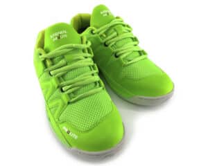 Karakal ProLite Green court shoes – lightweight indoor shoe offering comfort, breathability, and grip, available at CGSquash.