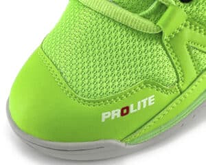 Karakal ProLite Green court shoes – lightweight indoor shoe offering comfort, breathability, and grip, available at CGSquash.