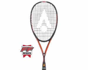 Karakal T Pro 120 squash racket – lightweight professional frame with a teardrop design for power and control, available at CGSquash.