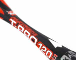 Karakal T Pro 120 squash racket – lightweight professional frame with a teardrop design for power and control, available at CGSquash.