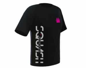 Biddenden Squash Club ladies’ T-shirt – fitted design with club branding, part of the official women’s kit.